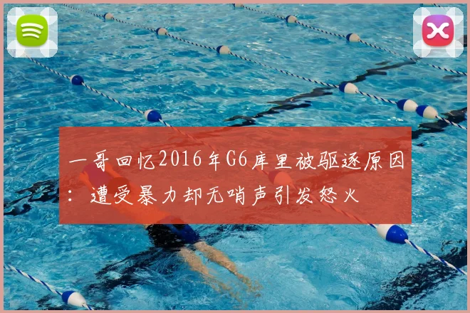 一哥回忆2016年G6库里被驱逐原因:遭受暴力却无哨声引发怒火