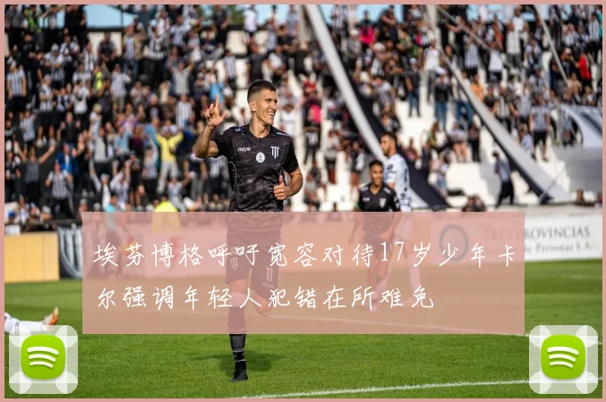 埃芬博格呼吁宽容对待17岁少年卡尔强调年轻人犯错在所难免